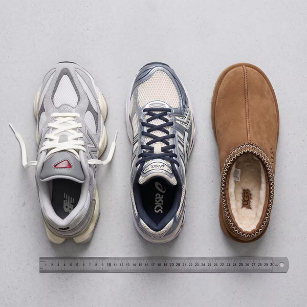 EXHIBIT: New Balance 9060, ASICS Gel-Kayano 14 & UGG Tasman Sizing & Fit Guide