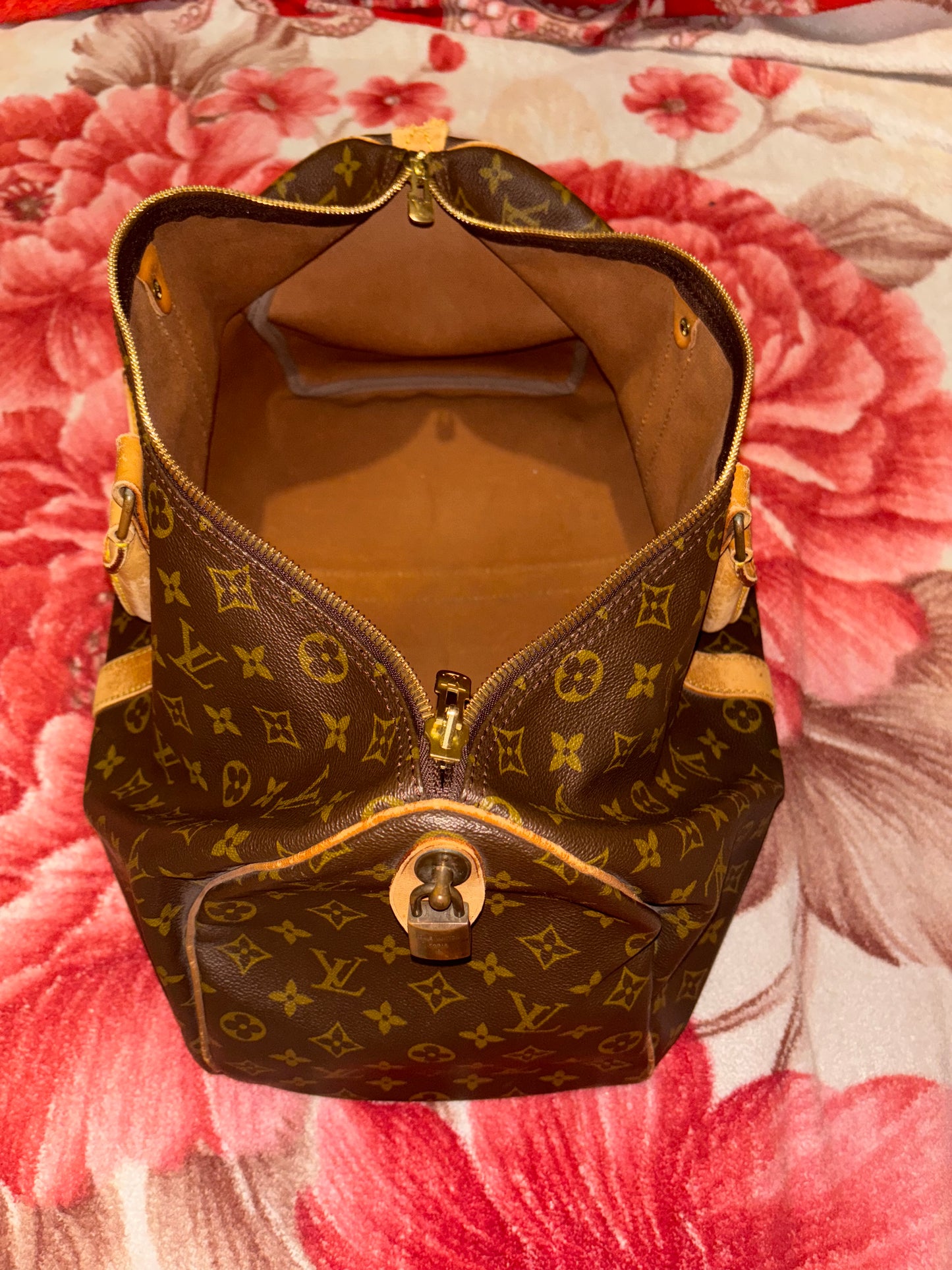 Louis Vuitton Keepall 45 Monogram Vintage Duffel Bag Travel Holdall