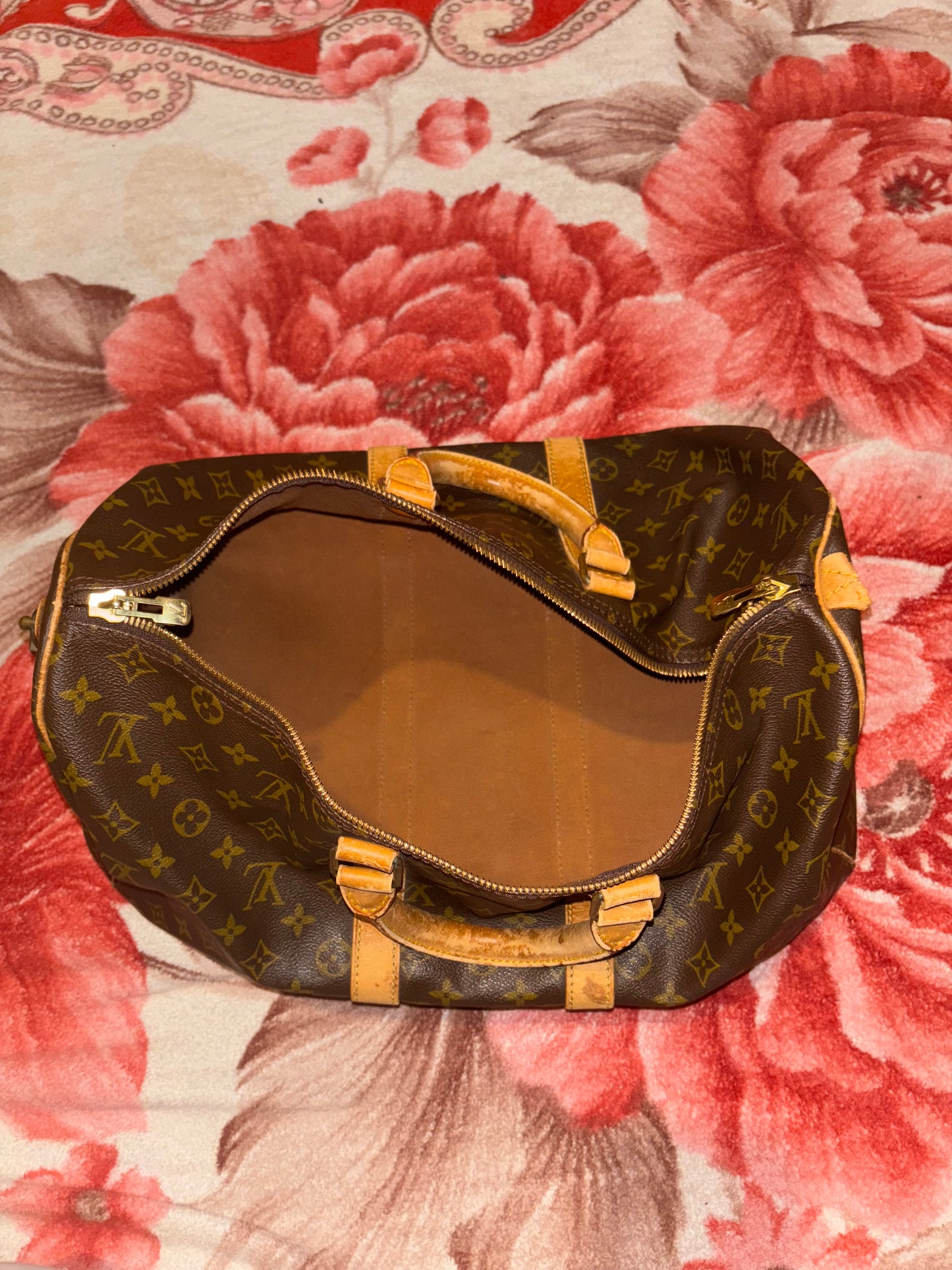 Louis Vuitton Keepall 45 Monogram Vintage Duffel Bag Travel Holdall