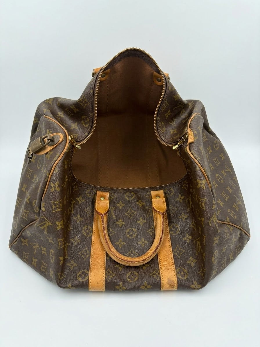 Louis Vuitton Keepall 45 Monogram Vintage Duffel Bag Travel Holdall