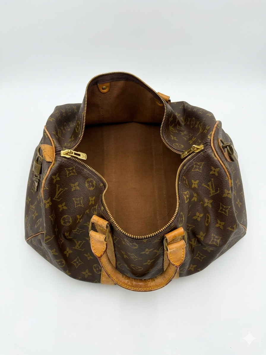 Louis Vuitton Keepall 45 Monogram Vintage Duffel Bag Travel Holdall