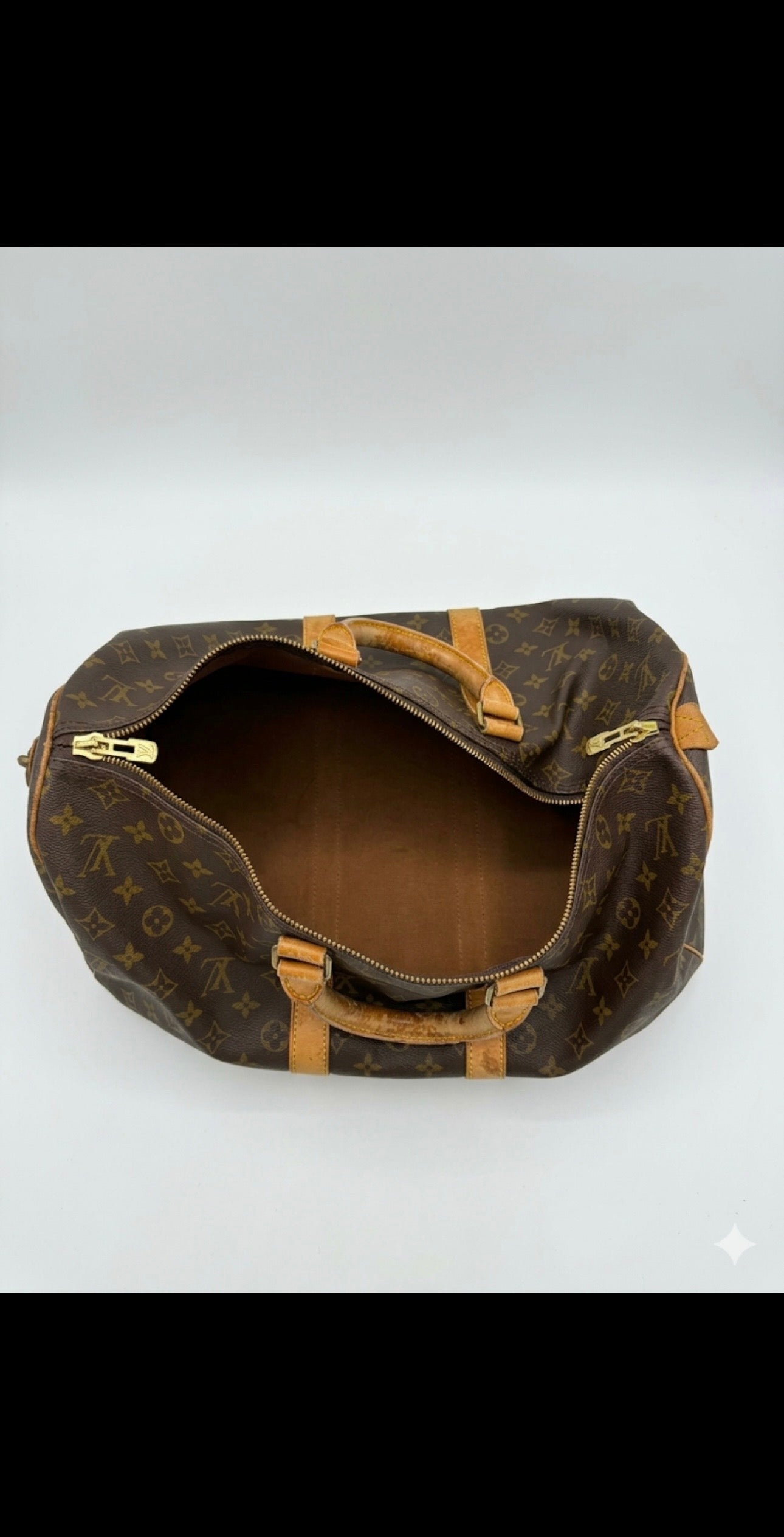 Louis Vuitton Keepall 45 Monogram Vintage Duffel Bag Travel Holdall