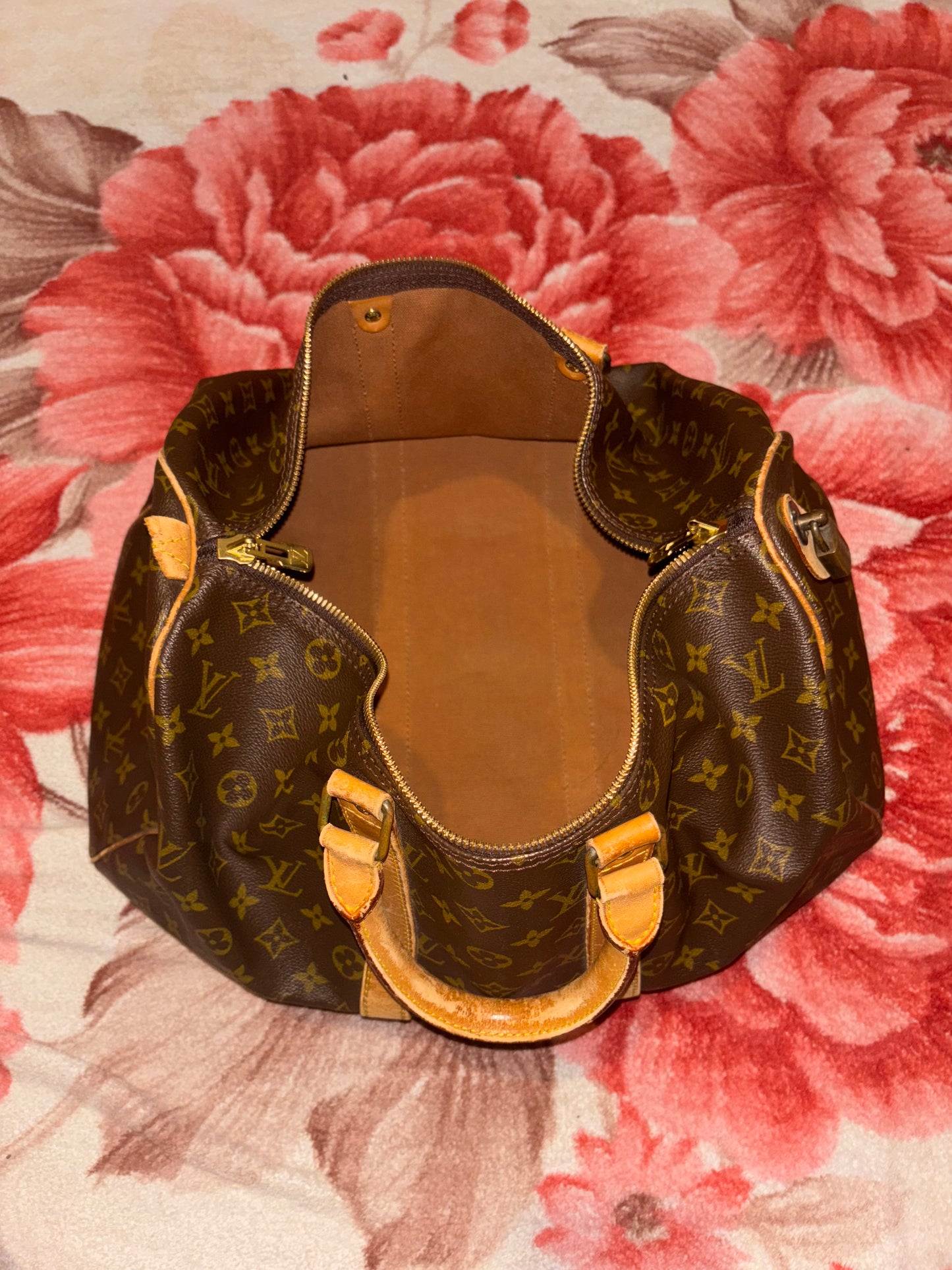 Louis Vuitton Keepall 45 Monogram Vintage Duffel Bag Travel Holdall