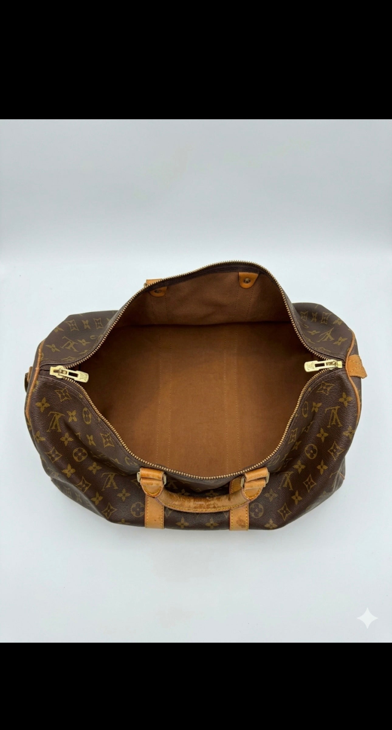 Louis Vuitton Keepall 45 Monogram Vintage Duffel Bag Travel Holdall