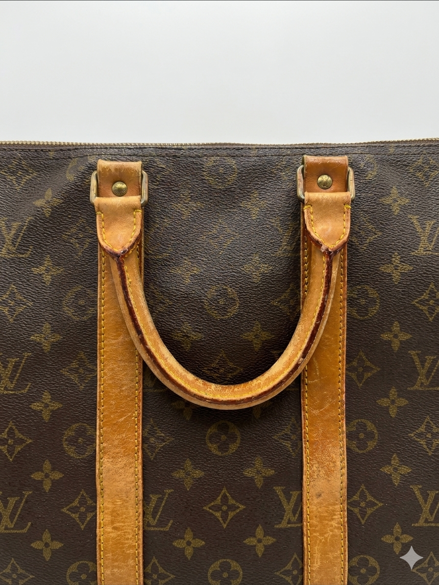 Louis Vuitton Keepall 45 Monogram Vintage Duffel Bag Travel Holdall