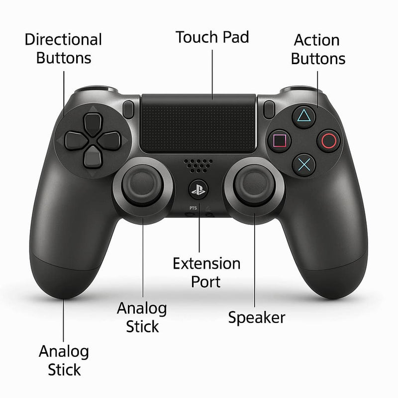 Verified ソニー PS4 ワイヤレスコントローラー デュアルショック4 – スチール・ブラック inspection