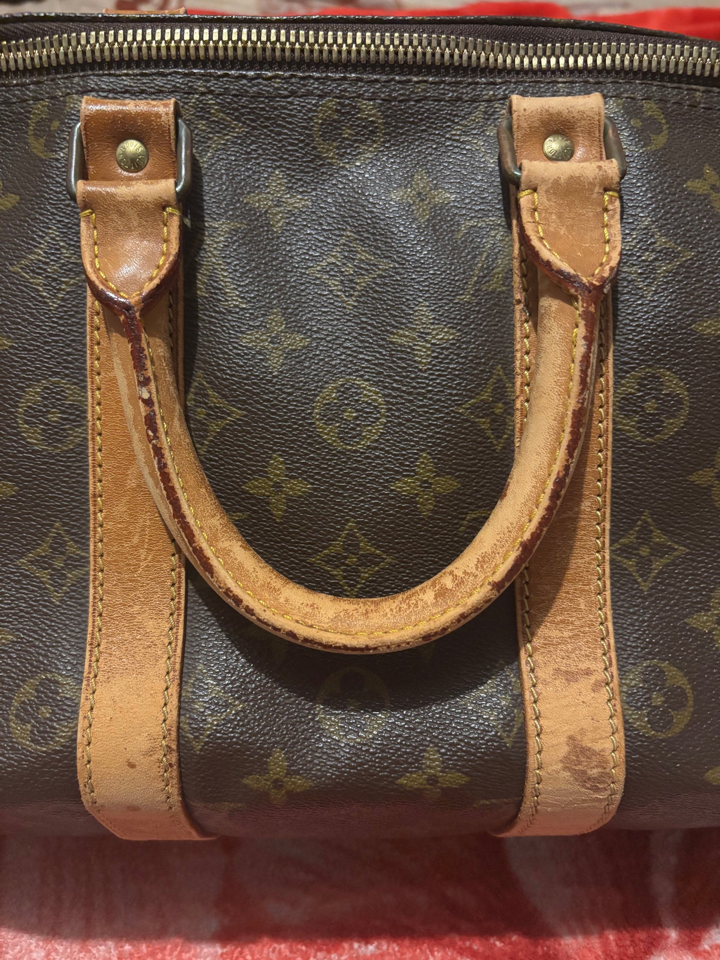 Louis Vuitton Keepall 45 Monogram Vintage Duffel Bag Travel Holdall