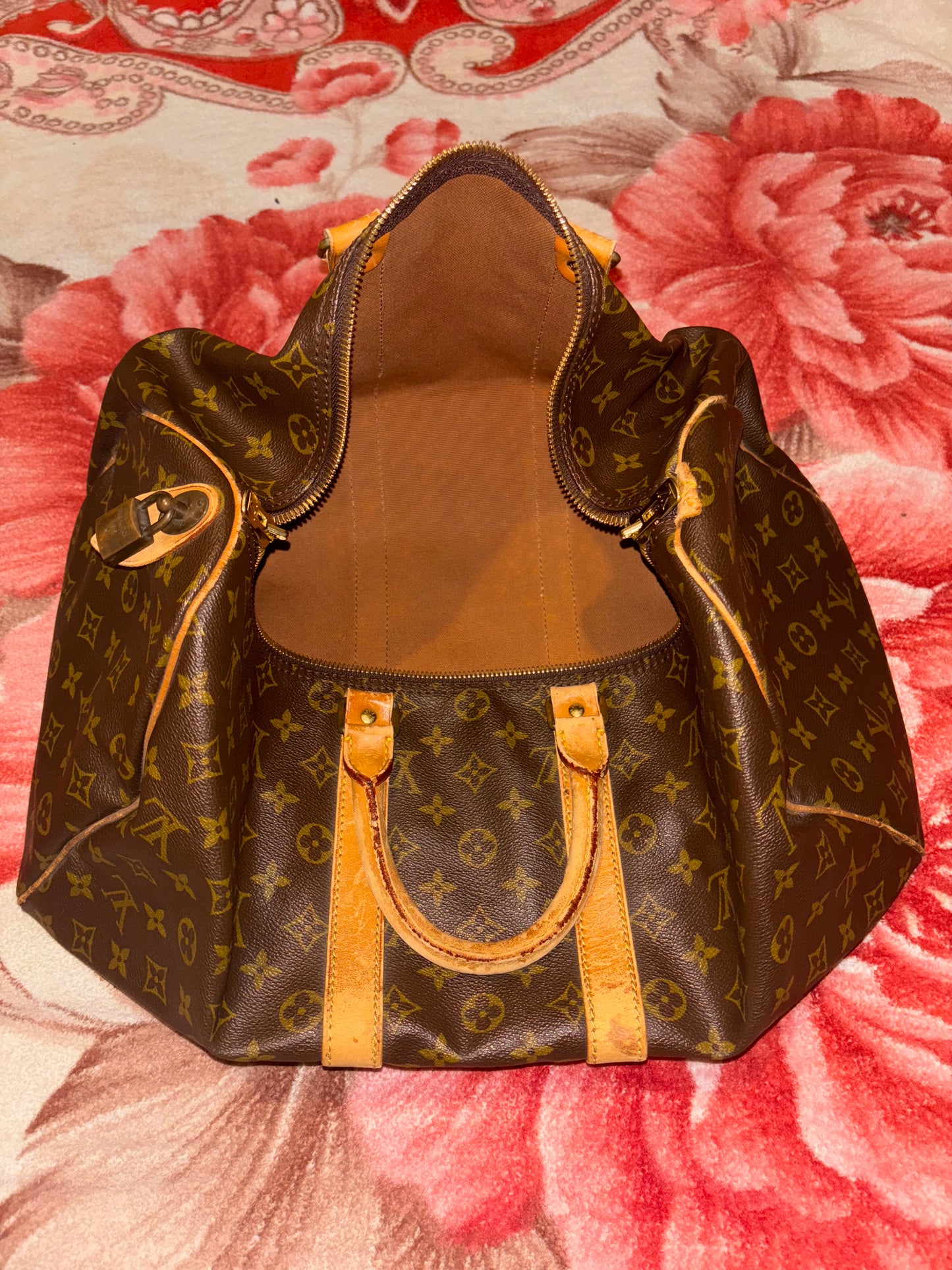 Louis Vuitton Keepall 45 Monogram Vintage Duffel Bag Travel Holdall