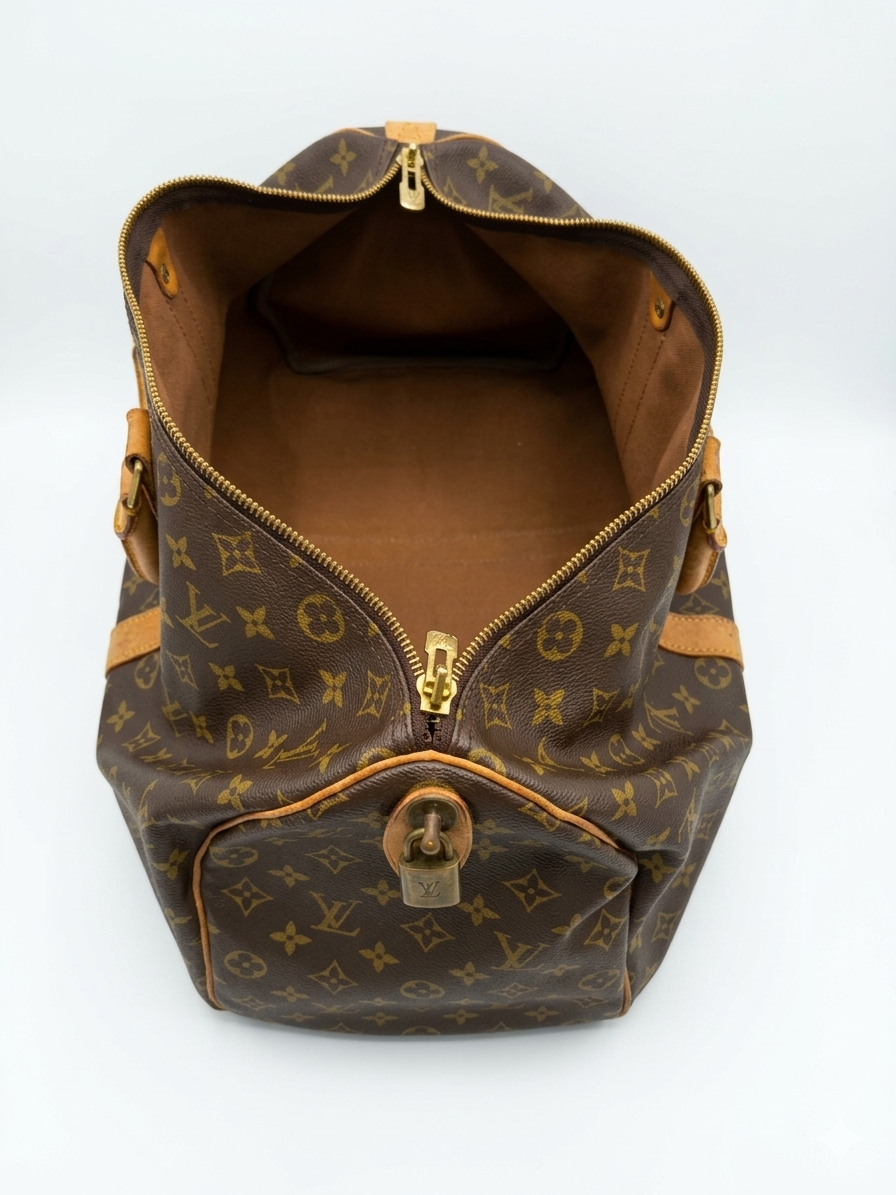 Louis Vuitton Keepall 45 Monogram Vintage Duffel Bag Travel Holdall