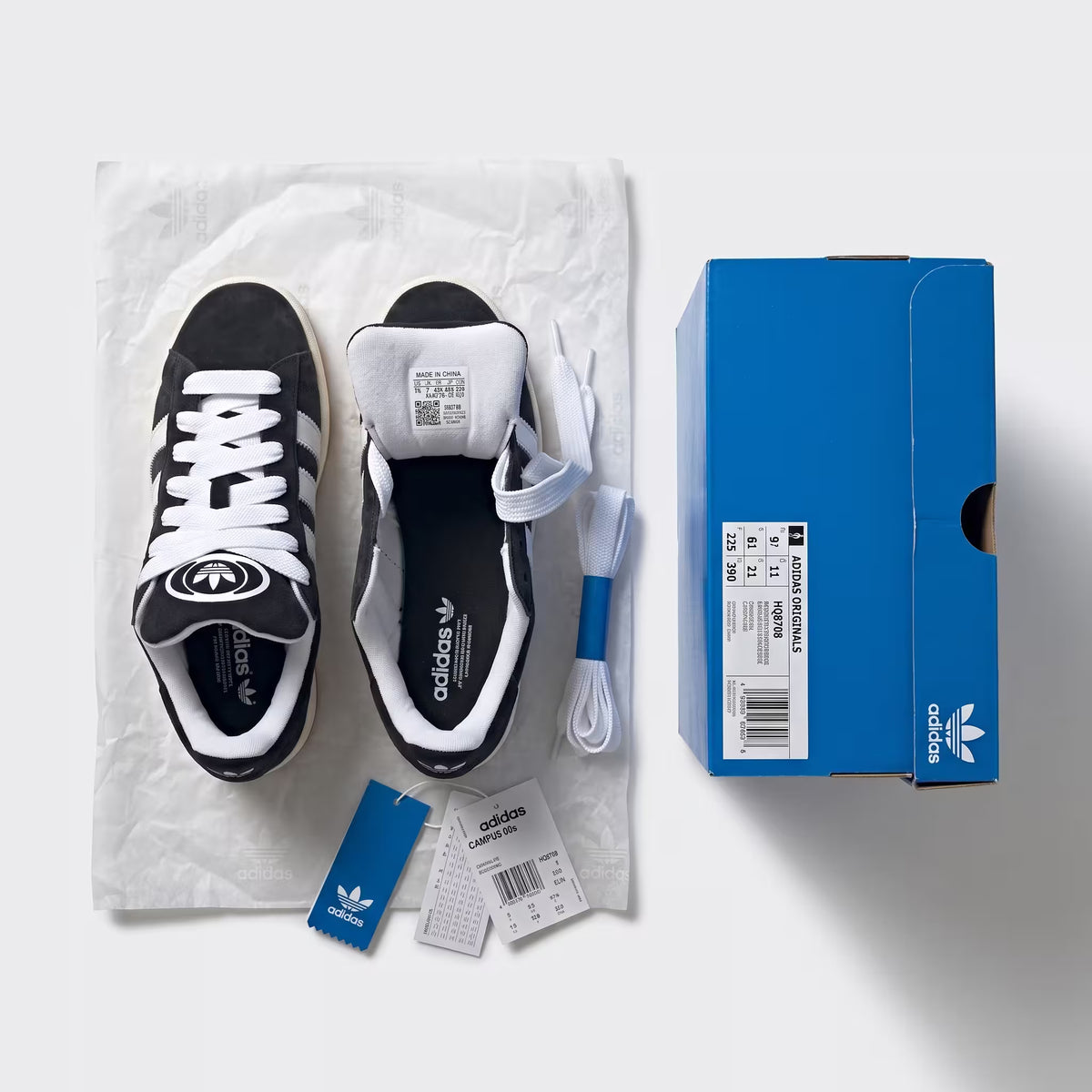 adidas Campus 00s Core Black Cloud White