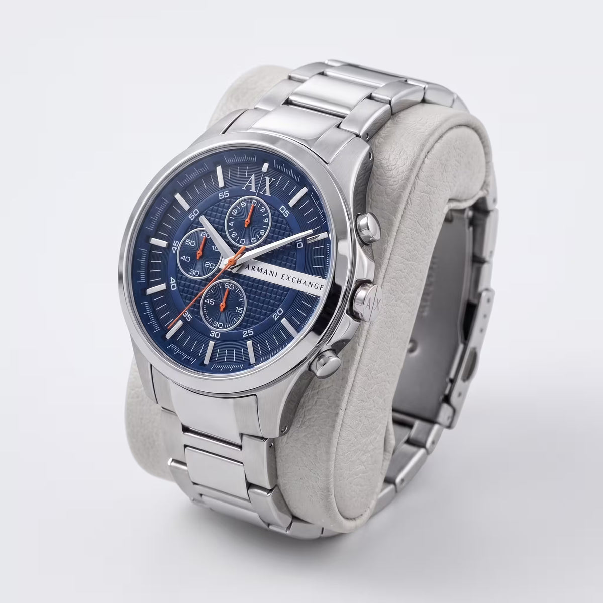 Montre habillée Armani Exchange AX2155 Argent et bleu