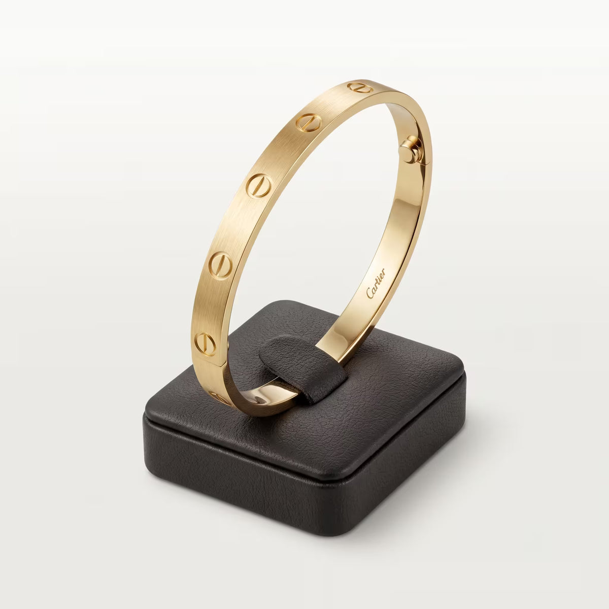Bracelet Cartier Love Or jaune brossé