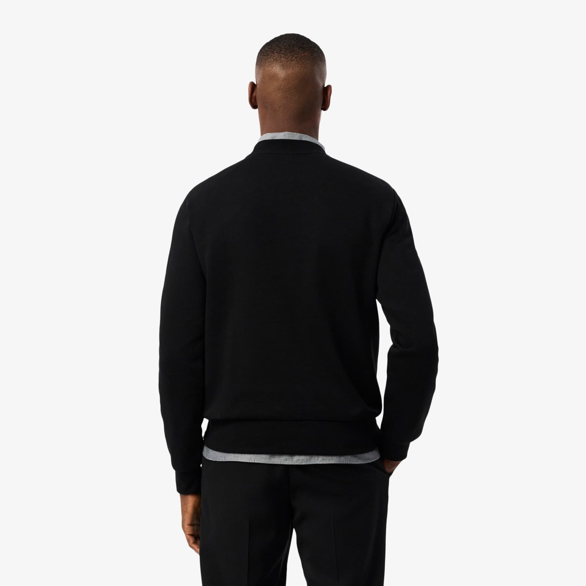 Back side of the Lacoste Fleece Sweatshirt