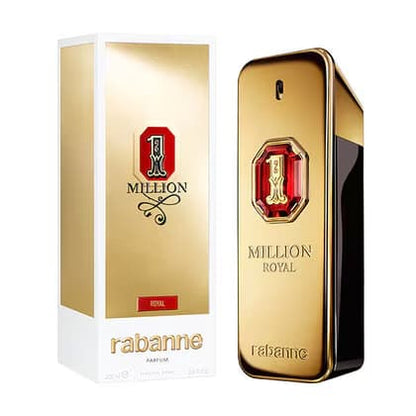 Rabanne 1 Million Royal perfume bottle and packaging on a white background
