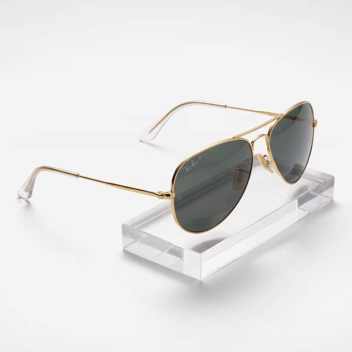 Lunettes de soleil Ray-Ban Aviator Classic Doré poli Noir polarisé
