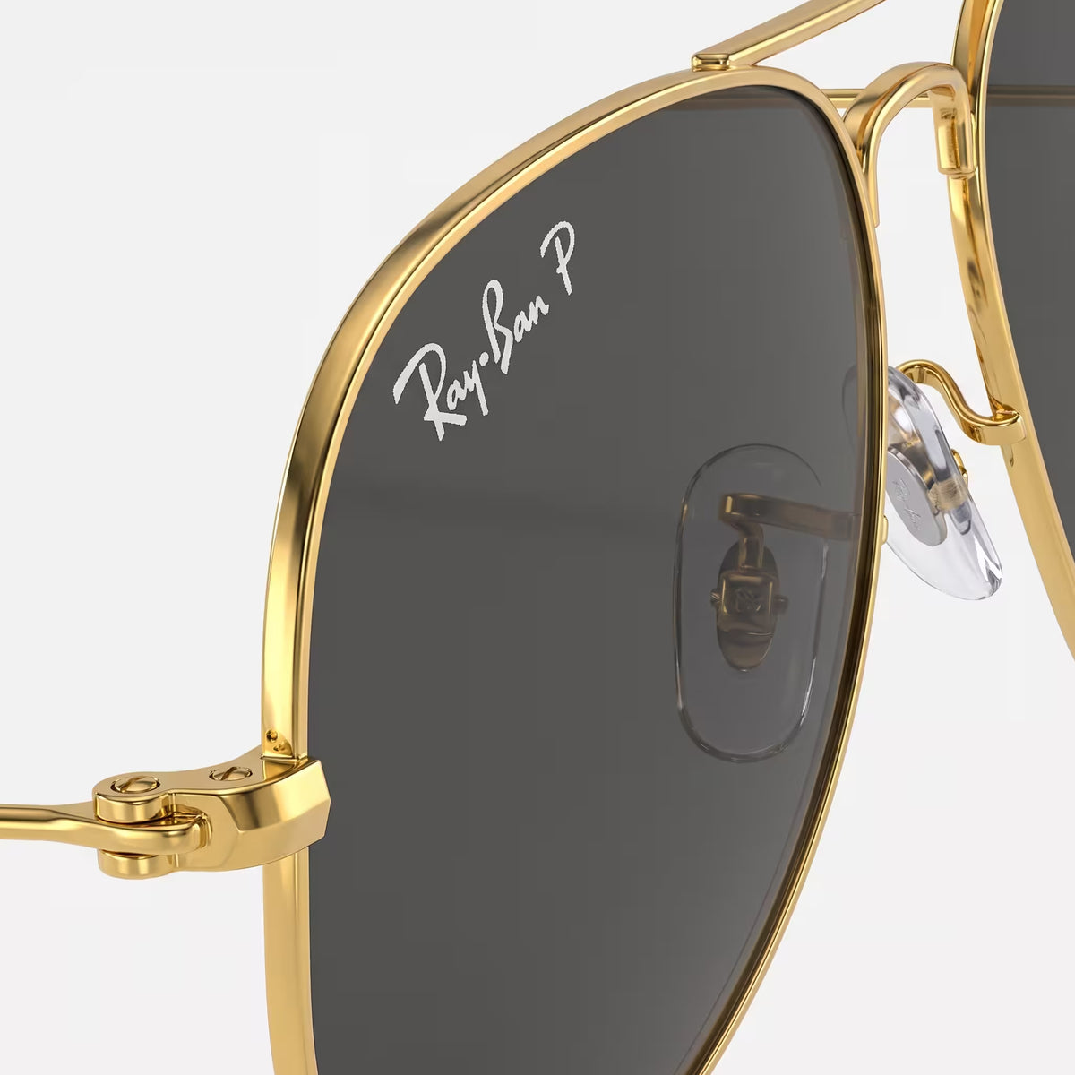 Lunettes de soleil Ray-Ban Aviator Classic Doré poli Noir polarisé