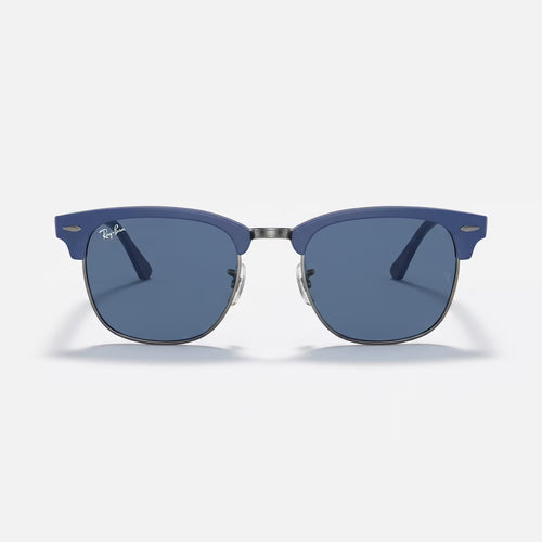 Óculos de Sol Ray-Ban Clubmaster Classic Azul Fosco e Grafite
