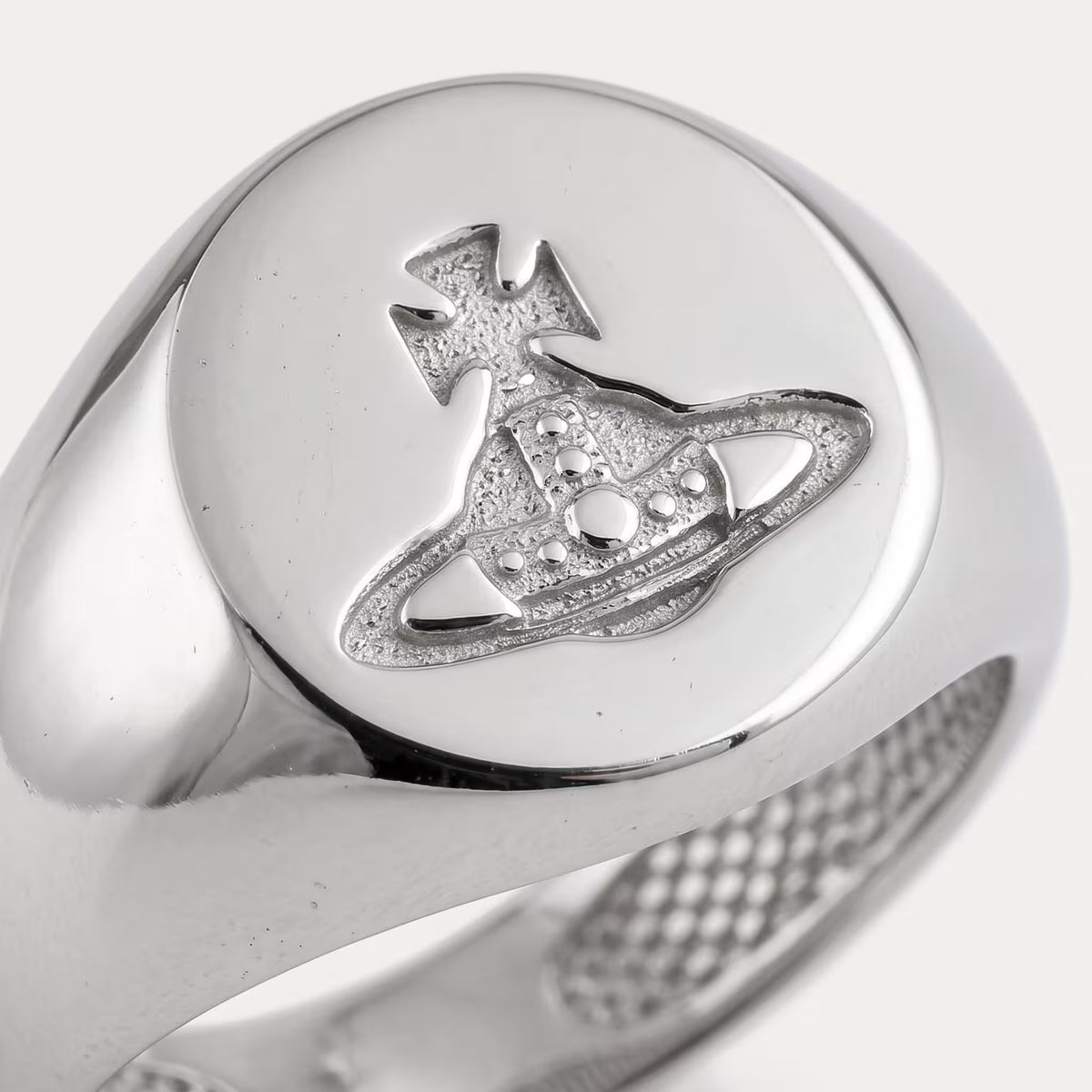 Vivienne Westwood Sigillo Ring Rhodium